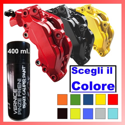Vernice spray per pinze freni - vernice,
