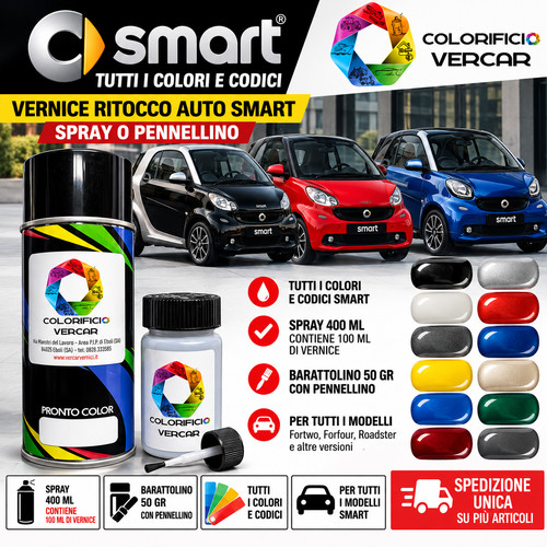 Vernice ritocco auto smart - auto,