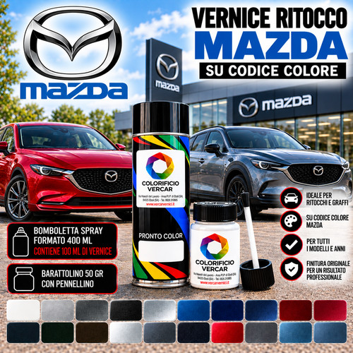 Vernice ritocco mazda - ritocco,