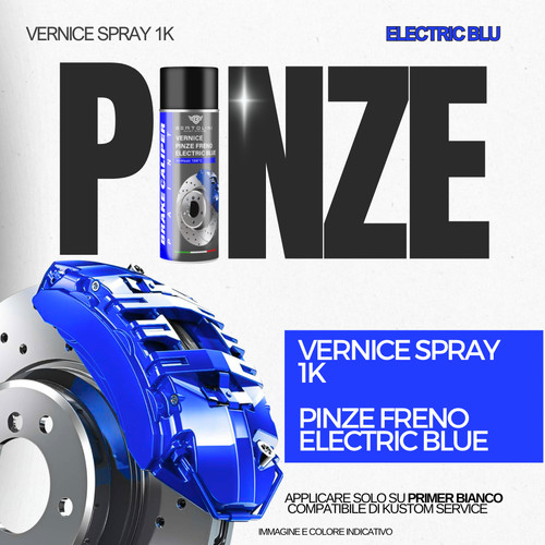Kit vernice spray per pinze